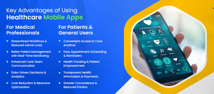 Key Advantages of Using Healthcare Mobile Apps 