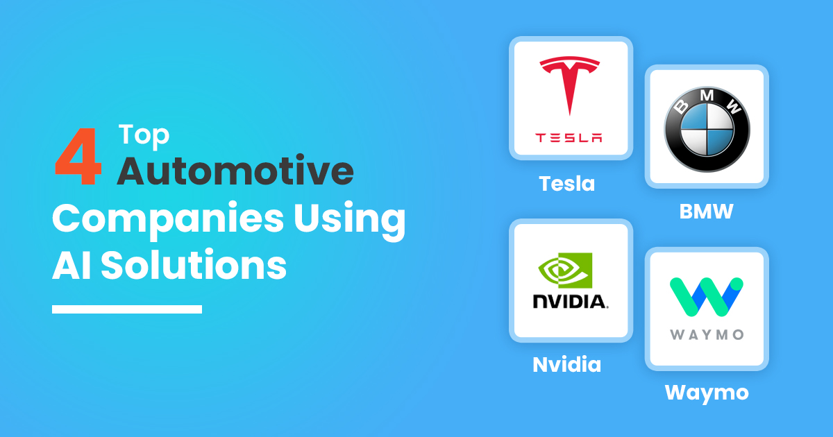 The globally renowned automotive companies leveraging AI