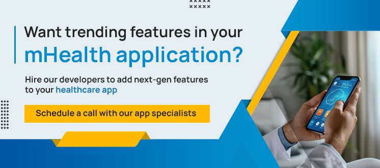 Features in your mhealth application
